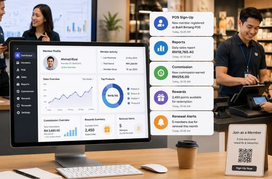 Integrated CRM membership system Malaysia